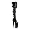 Pleaser - BEYOND3028 Cuissardes à plateforme - Chaussures de pole dance - Noir Product image
